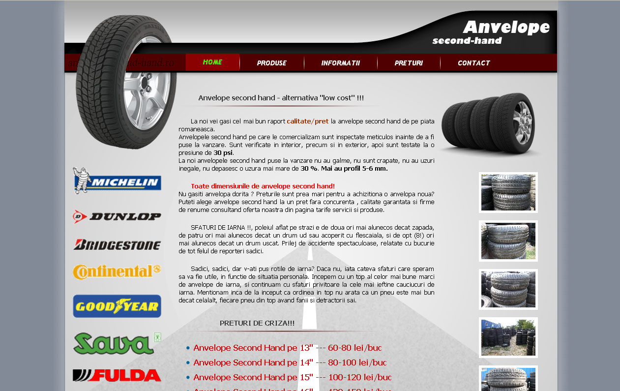 Second Hand Tyres